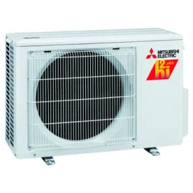 Mitsubishi MUZ-FS12NAH-U1 1 Ton Hyper-heating Outdoor Unit with Basepan Heater for Wall-mounted Indoor Unit