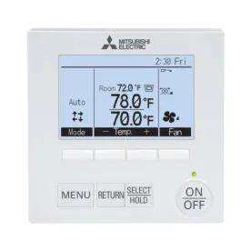 Mitsubishi PAR40MAAU Back Lit Remote Controller