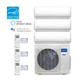 Mr. Cool MULTI3-27HP230V1 3-Zone 27k Btu System (10 Combinations)