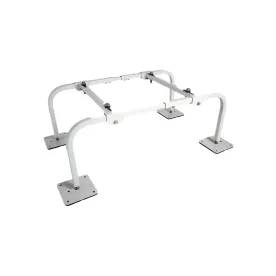 Quick-Sling QSMS1201 Duct Stand, Wide Mini Split, 12 in HT, SS