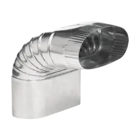 Southwark 1168 Duct Elbow, Vertical Oval, Shortway, 90 deg, 8 in, ASTM A653