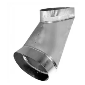 Southwark 1288-SW Duct Boot, Oval to Oval Reverse, 8 in Dia, 5 in WD, 7 in LG