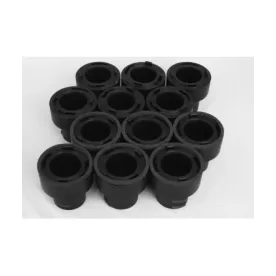 Unico UPC-38TC-B-6 Black Coupler - 12 Couplers