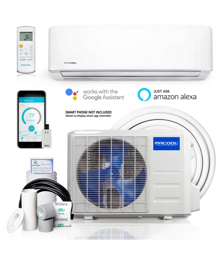 Mr. Cool A-09-HP-115B 9K BTU 19 SEER Inverter Heat Pump Ductless