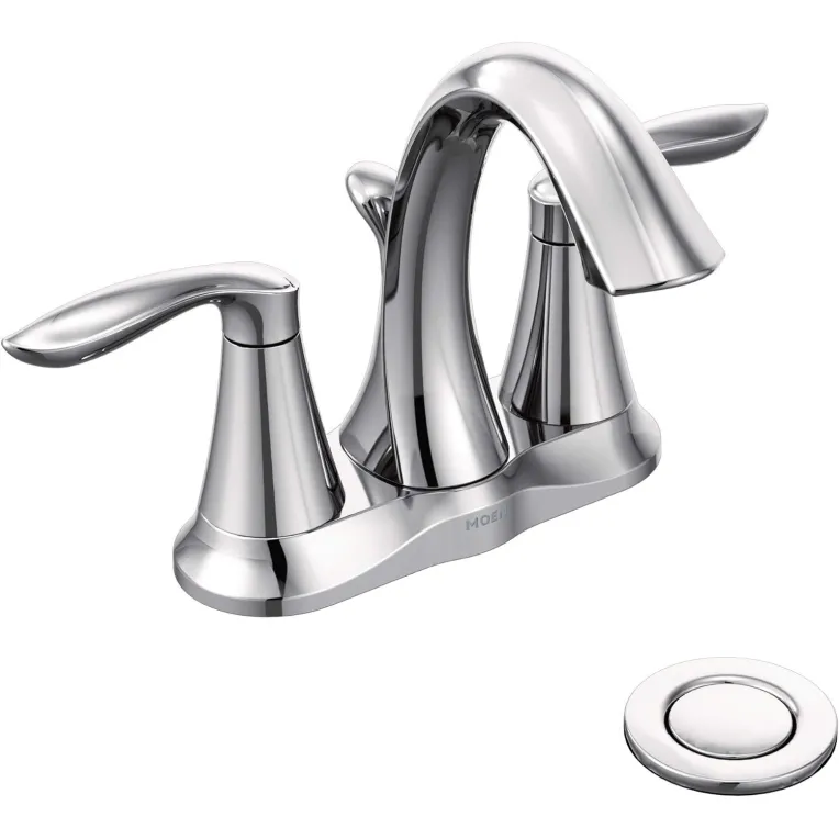 Moen 66410 Eva 2 Handle Lavatory Faucet