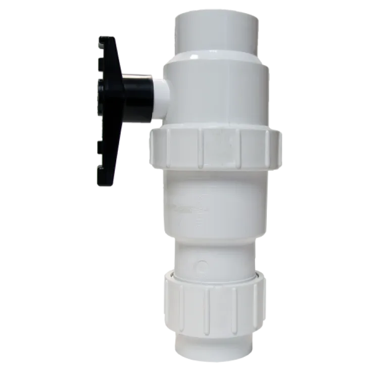 Boshart 17QSCBV-20SU Check Valve, 2″ PVC Swing Slip x Slip Union